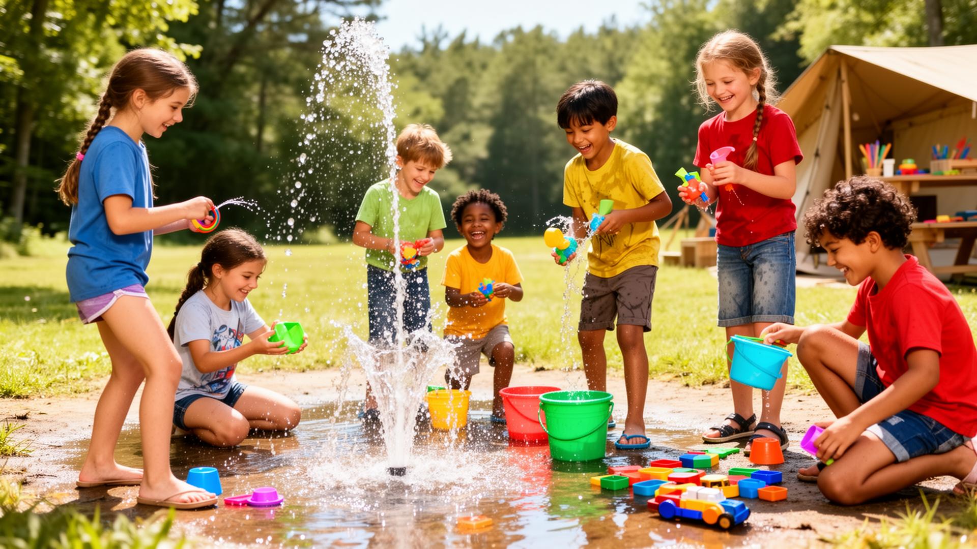 Summer camp fun